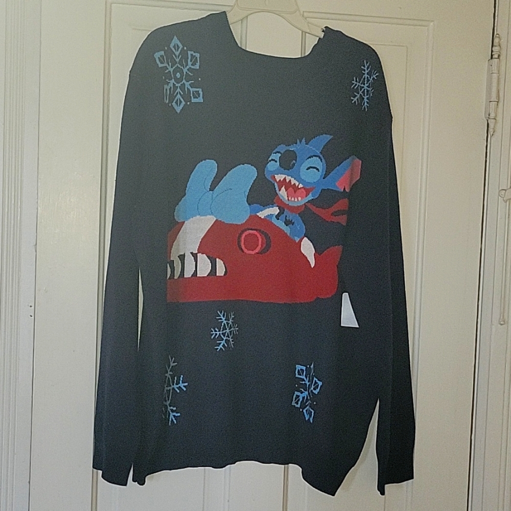 XXL Disney Stitch holiday sweater